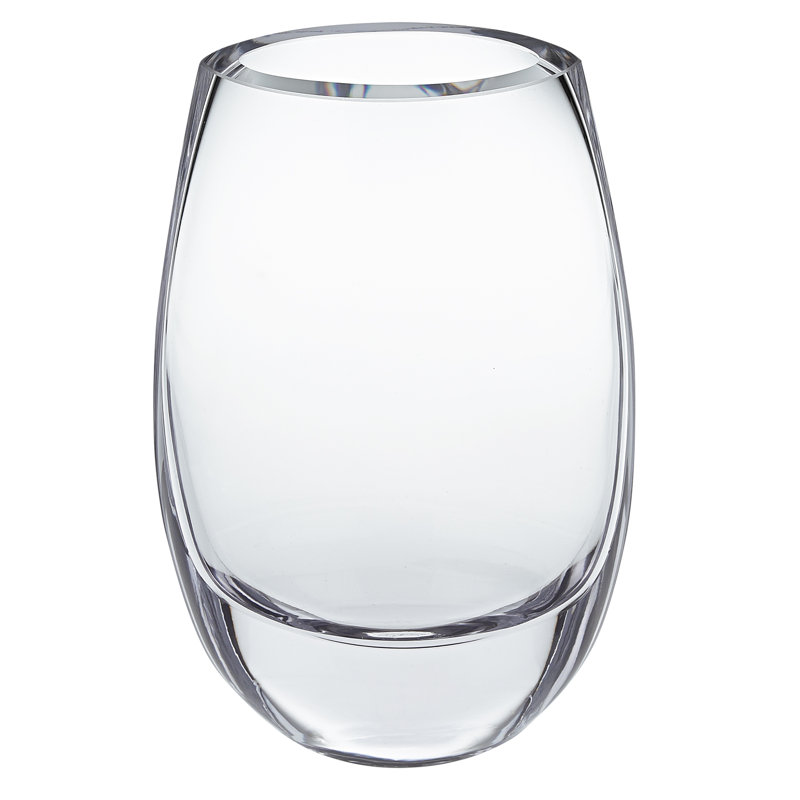 Badash Crystal Clear Glass Table Vase Wayfair